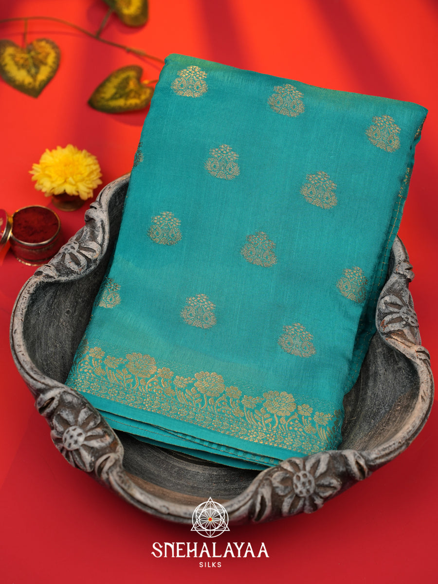 Ramar Green Banarasi Saree