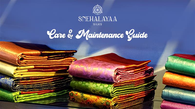 Care & Maintenance Guide for Your Banarasi Georgette Saree