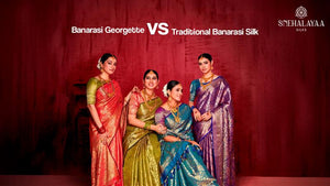 Banarasi Georgette vs Traditional Banarasi Silk: Which Should You Pick?