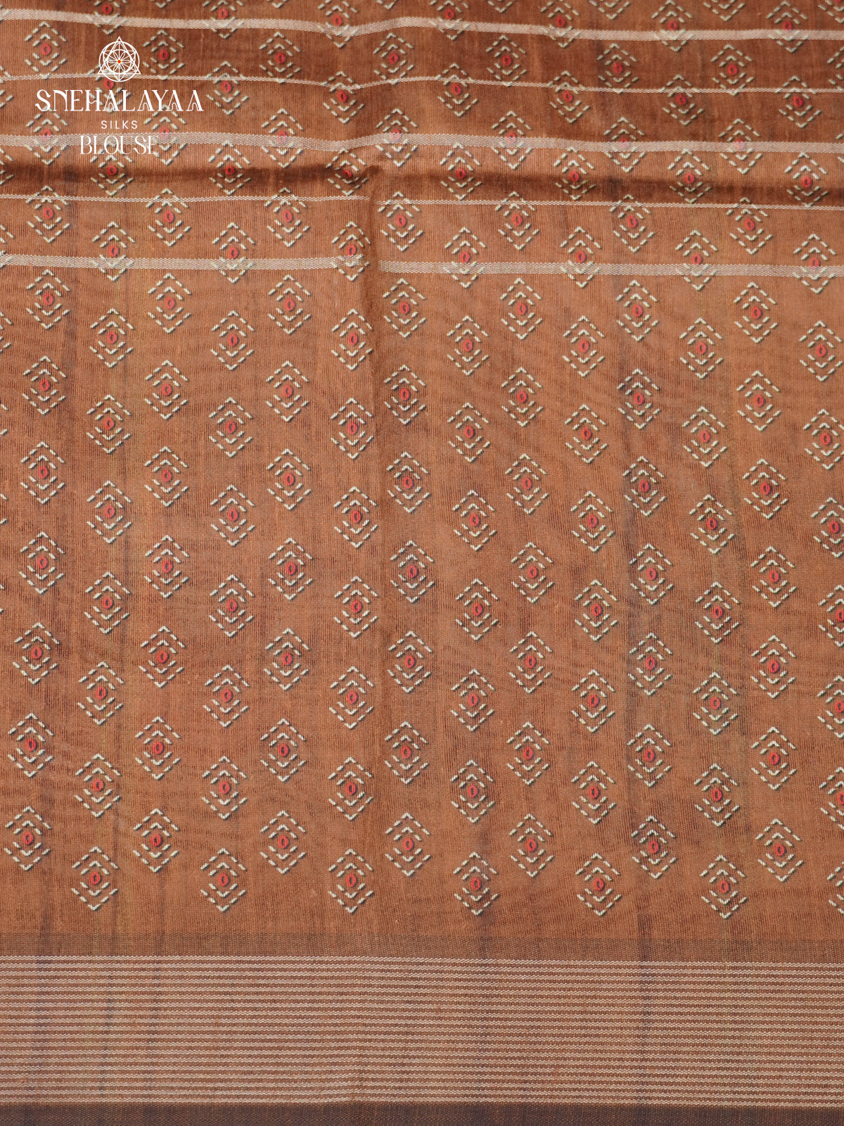 Mustard Jute Saree