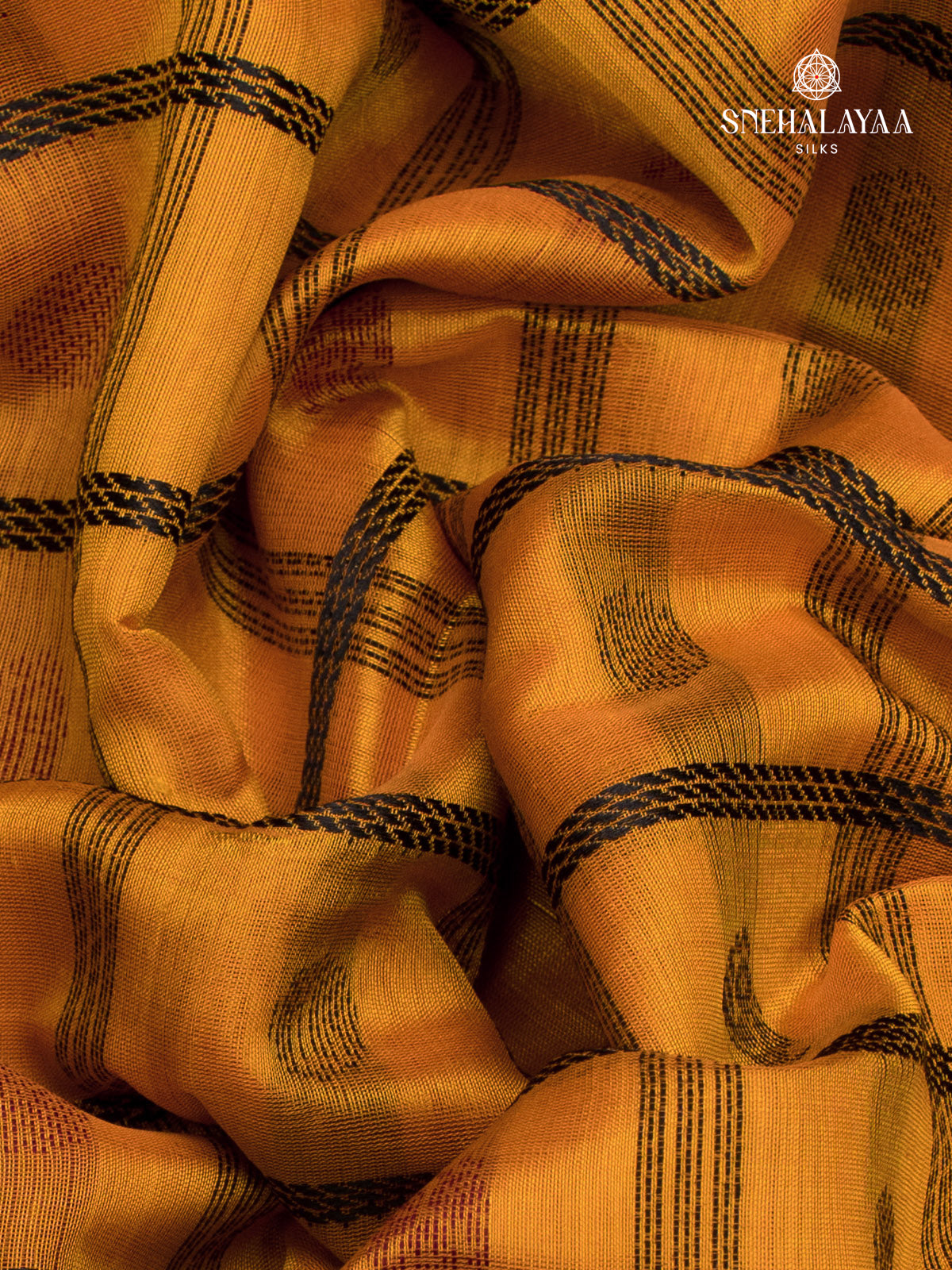 Rust Orange Kanchi Silk Cotton Saree