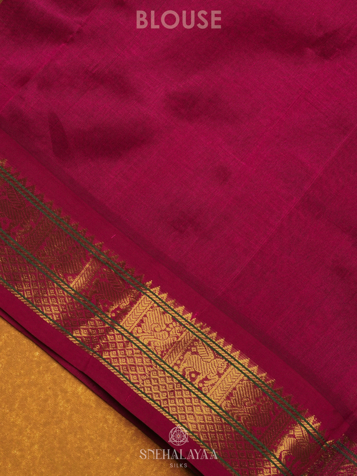 Green Kanchi Silk Cotton Saree