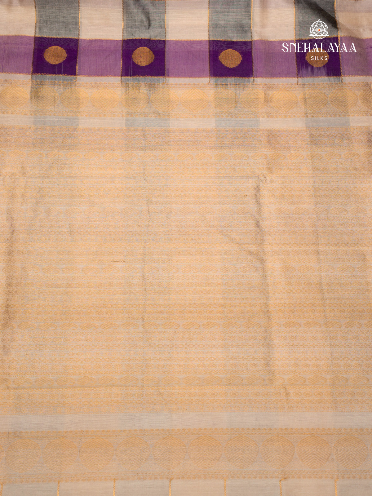 Sandal Kanchi Silk Cotton Saree