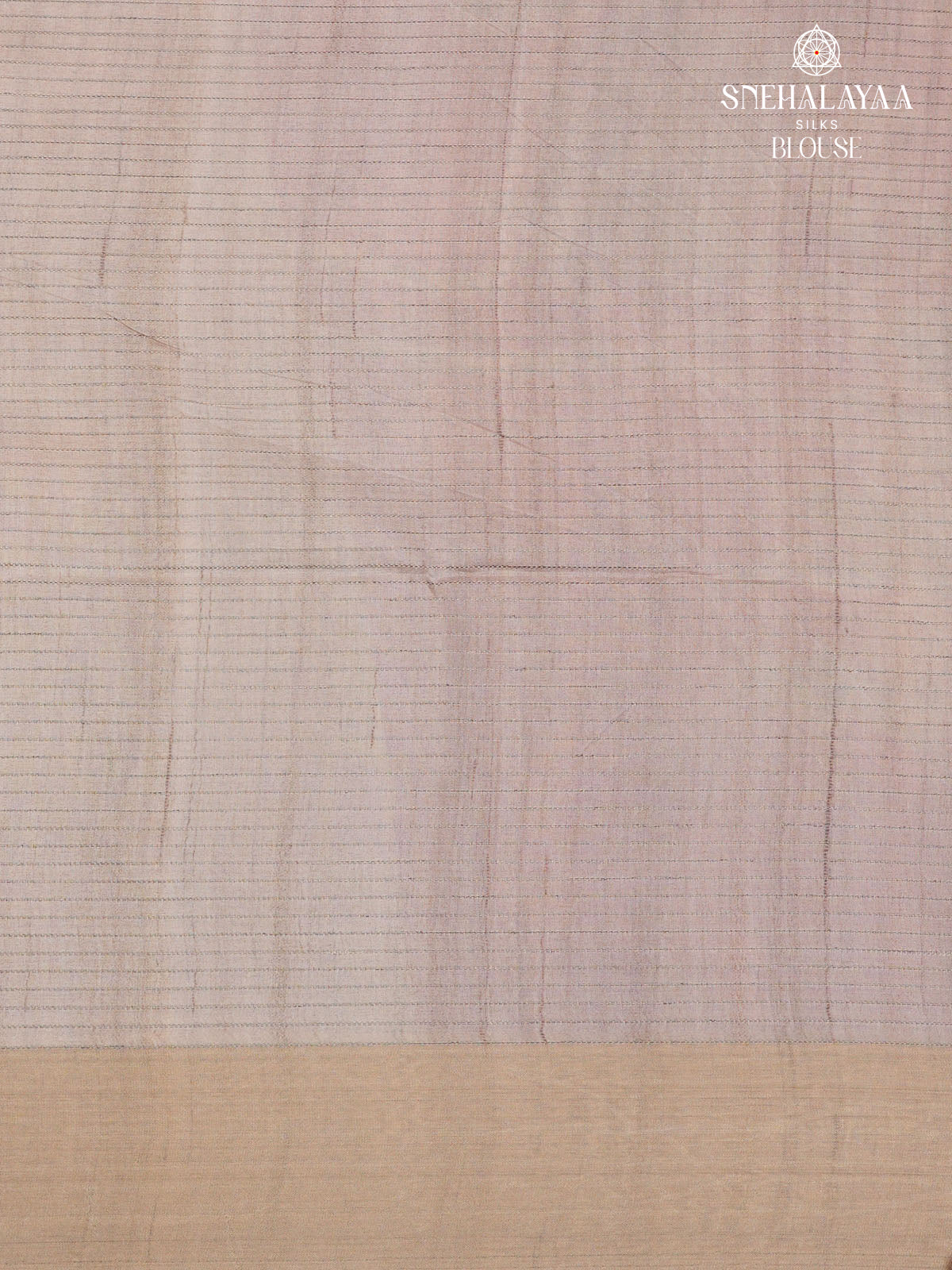 Magenta Floral Printed Tussar Saree