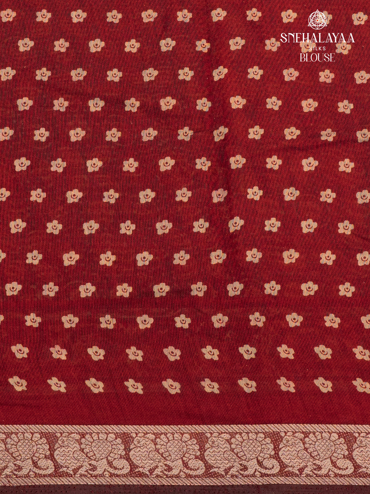 Indigo Blue Dola Silk Saree