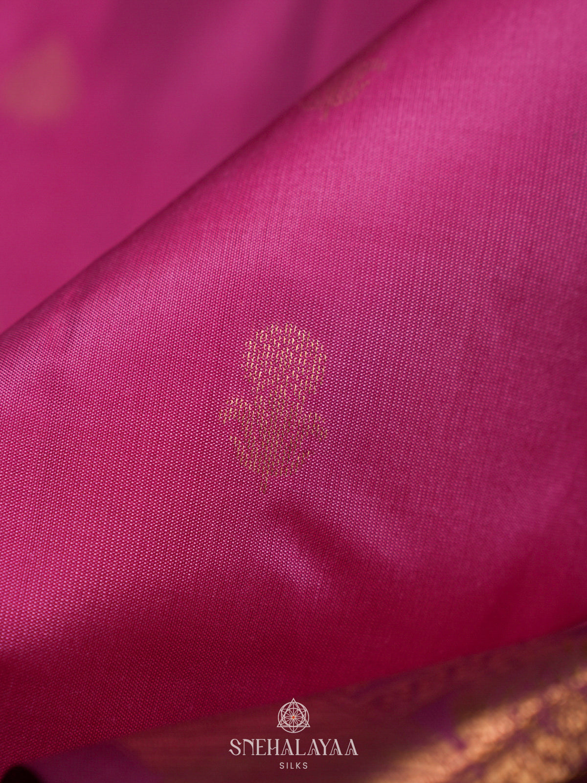 Pink Kanjivaram Silk Saree