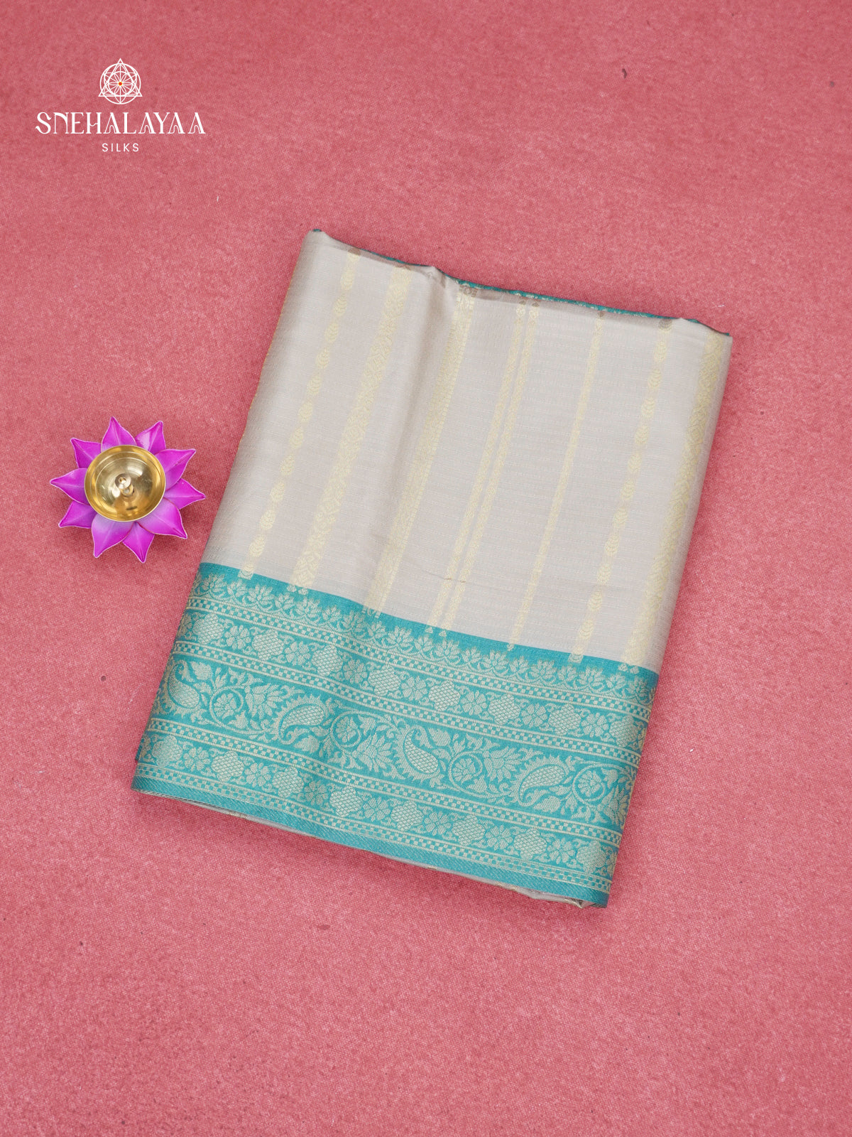Off White Jute Saree