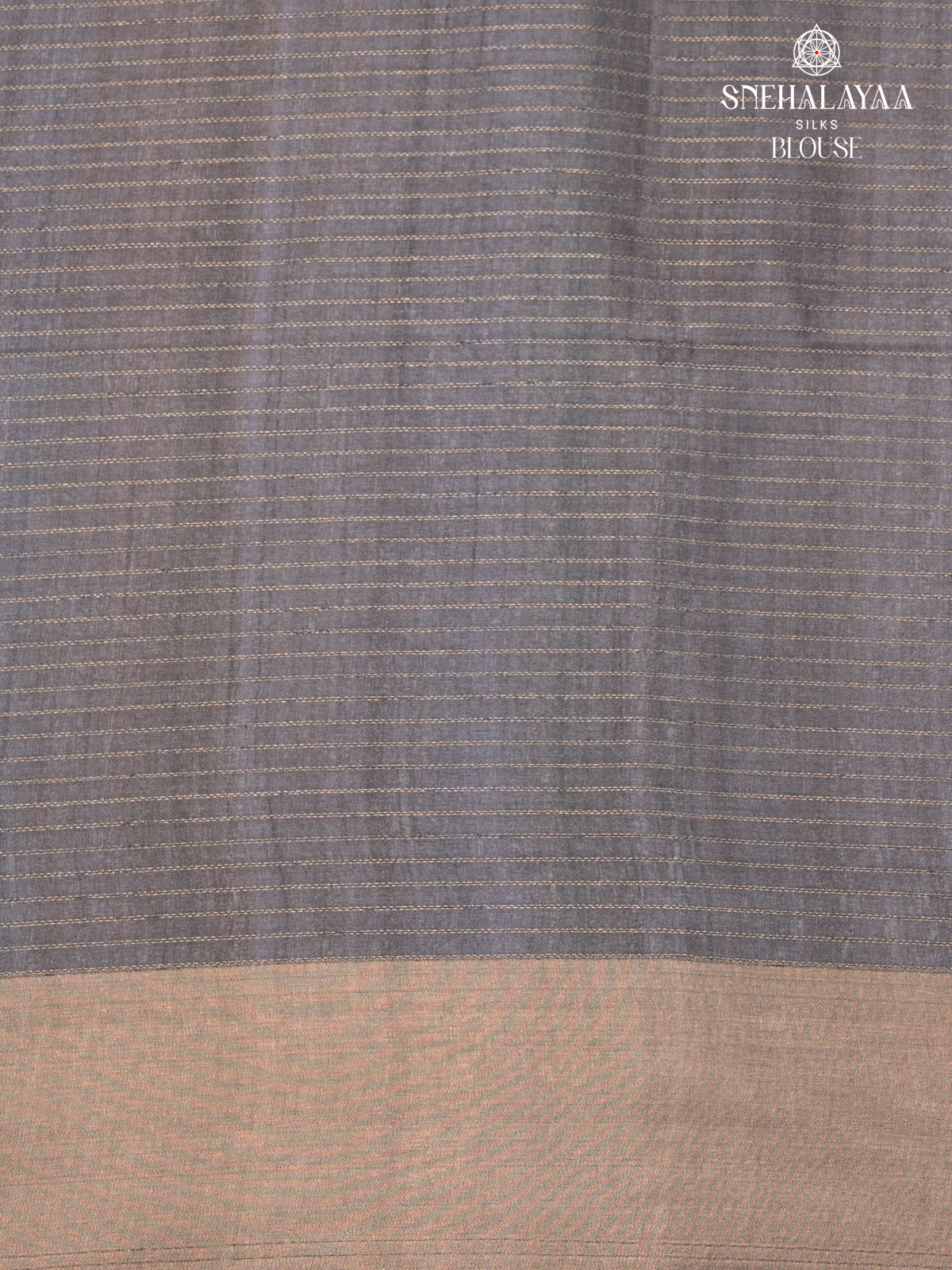 Grey Tussar Saree