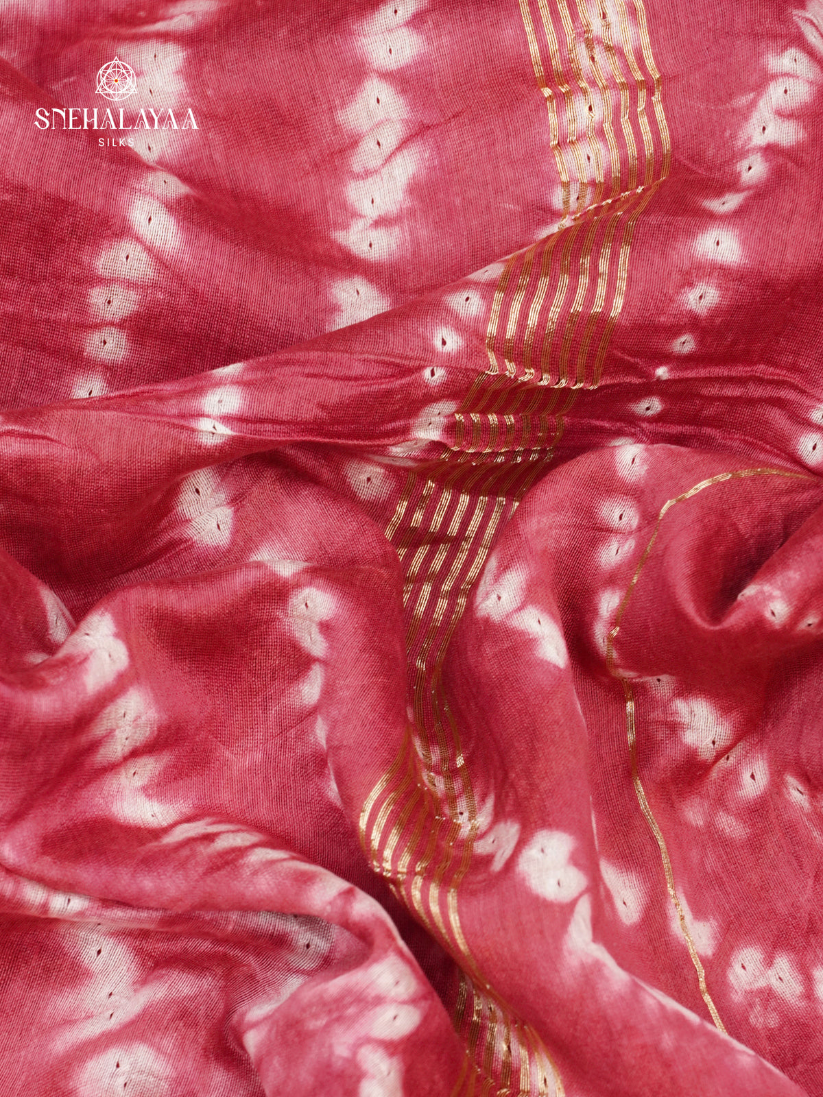 Pink Chanderi Saree