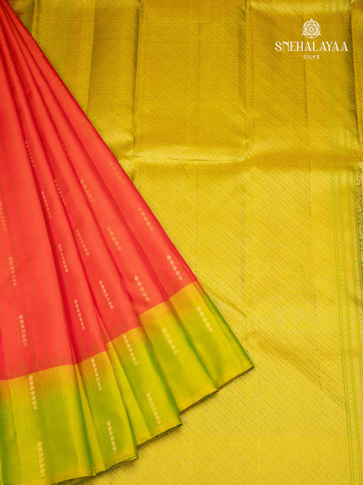 Chilly Red Kanjivaram Silk Saree