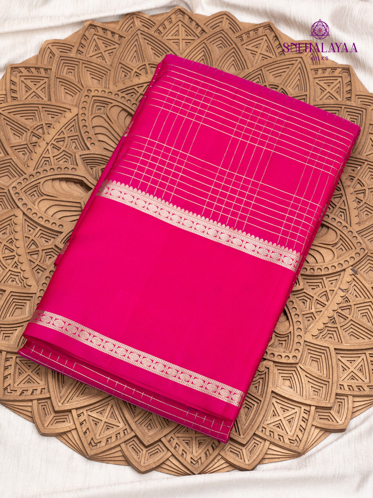 Pink Kanjivaram Silk Saree