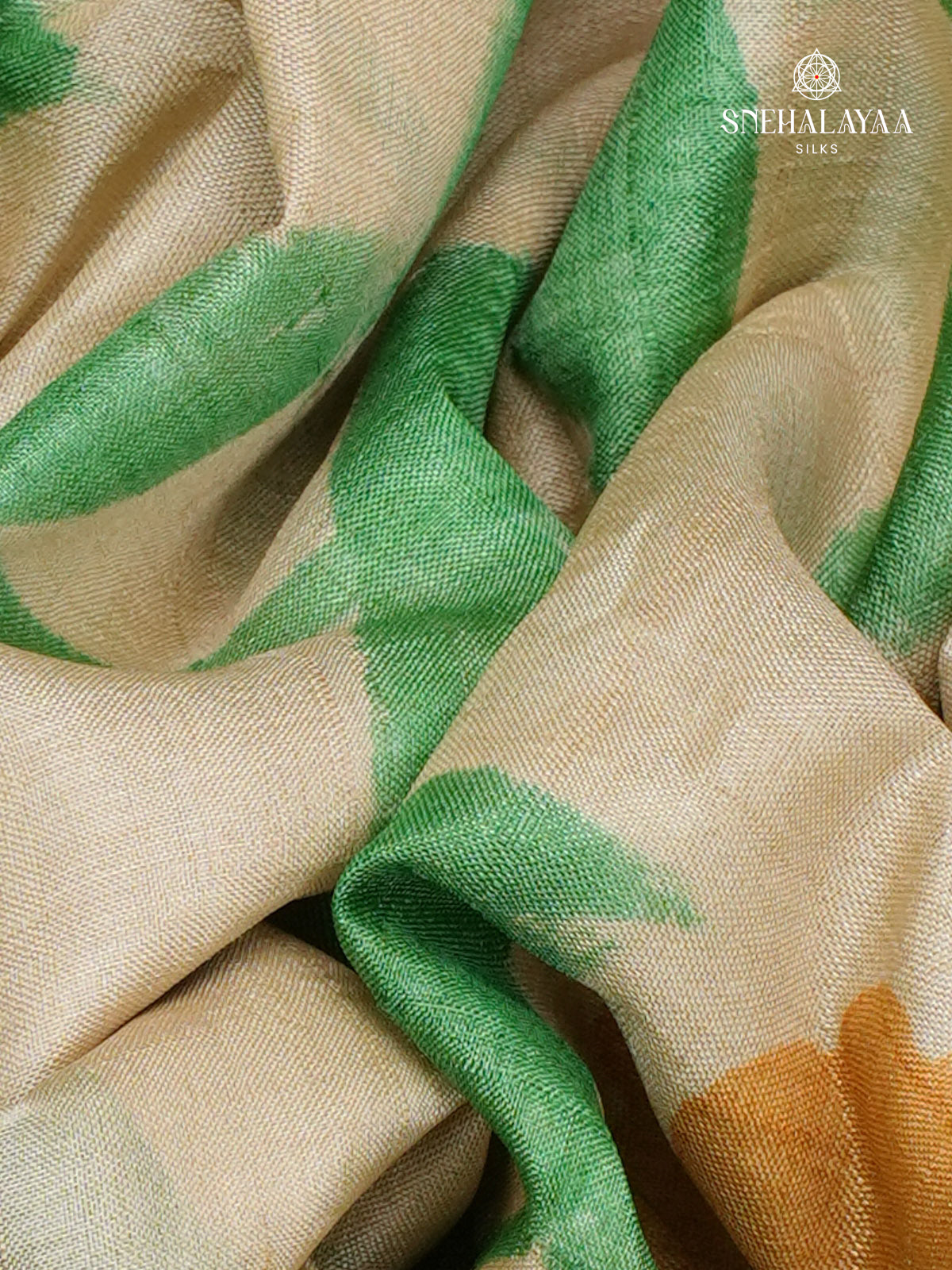 Sandal Tussar Saree