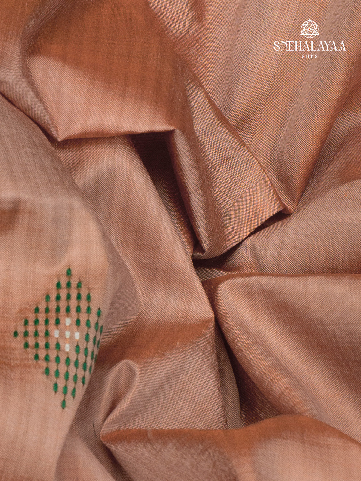 Sandal Katan Silk Saree