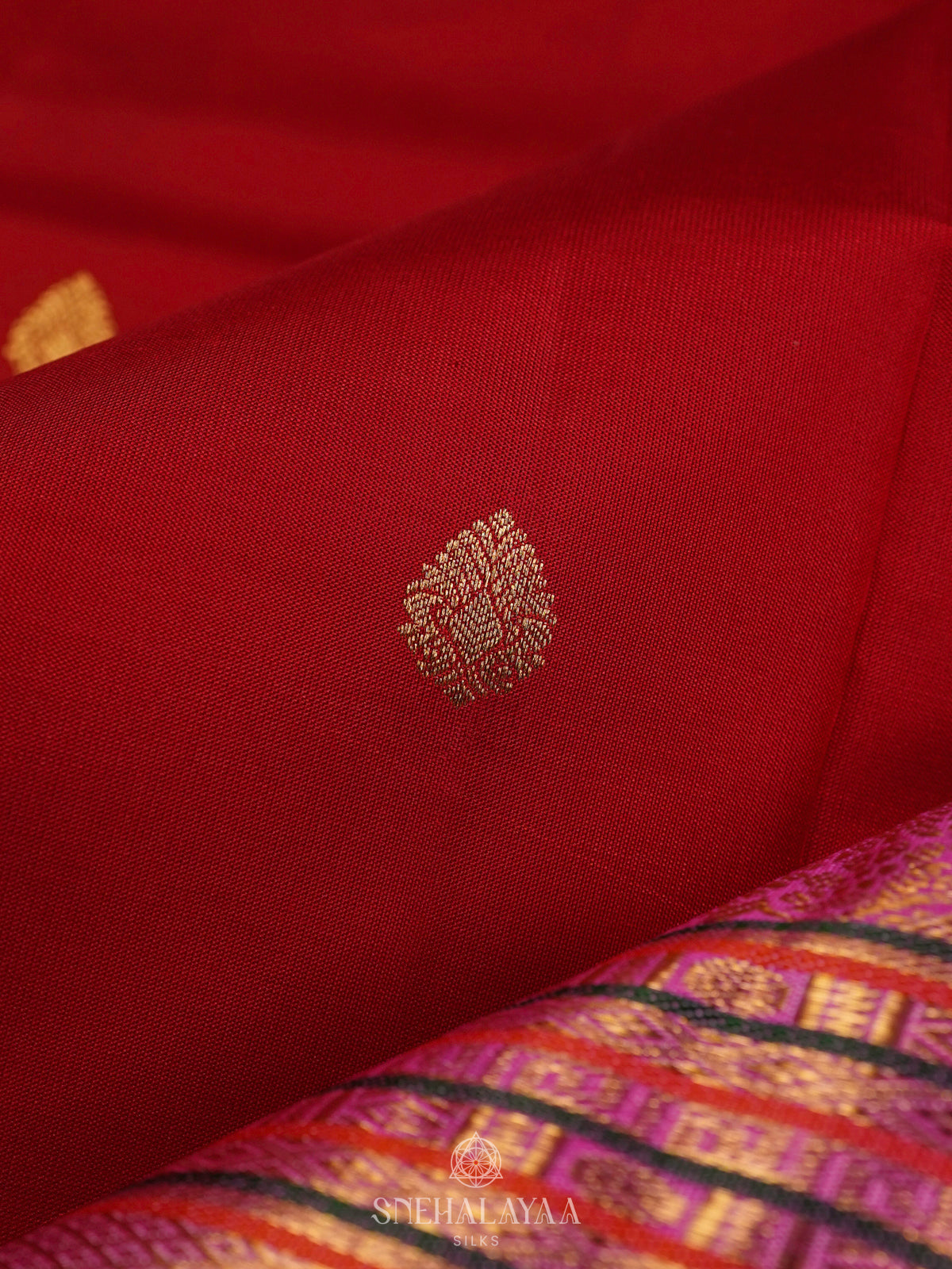 Red Kanjivaram Silk Saree