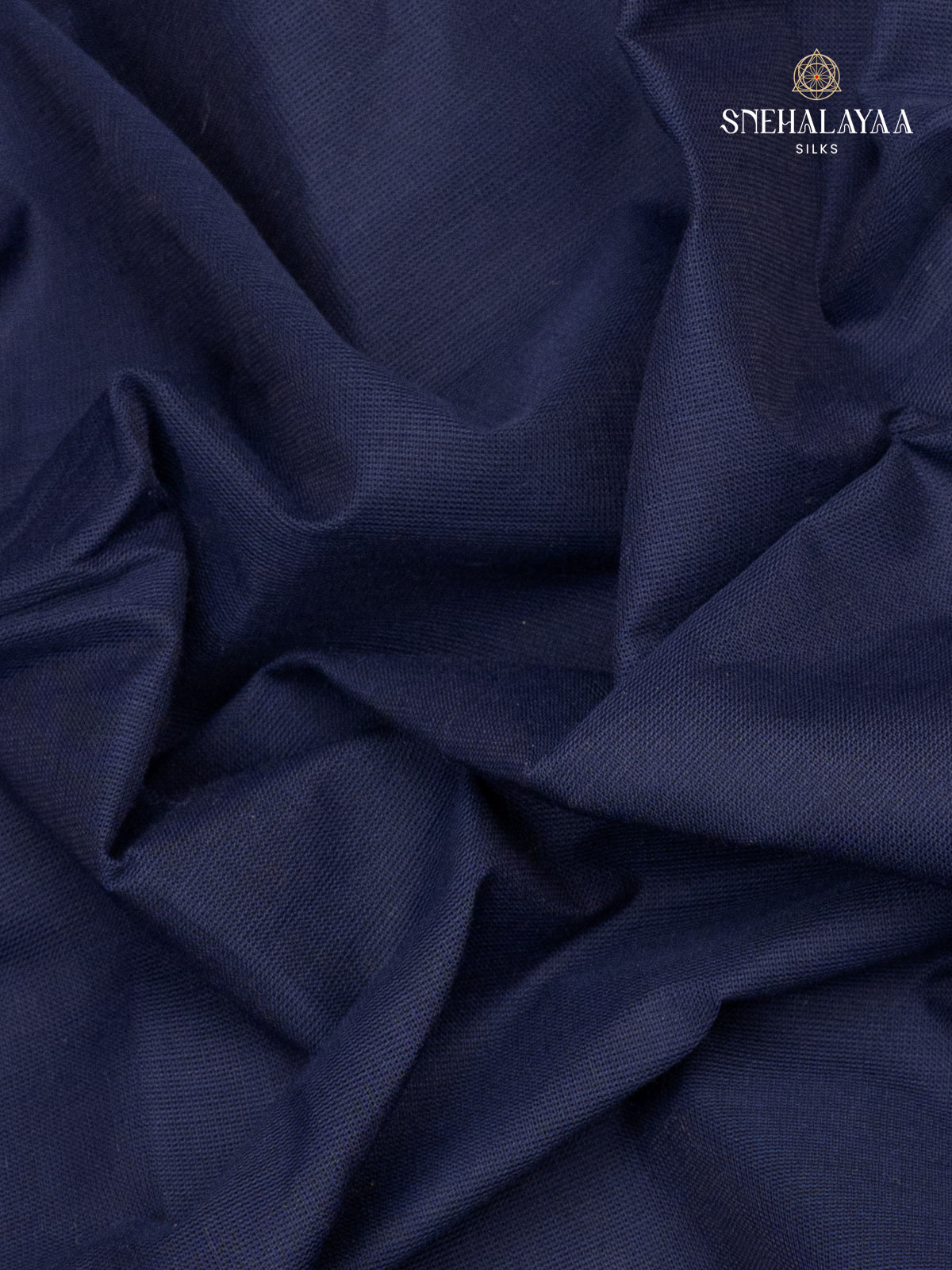 Dark Blue Chettinad Coton Saree