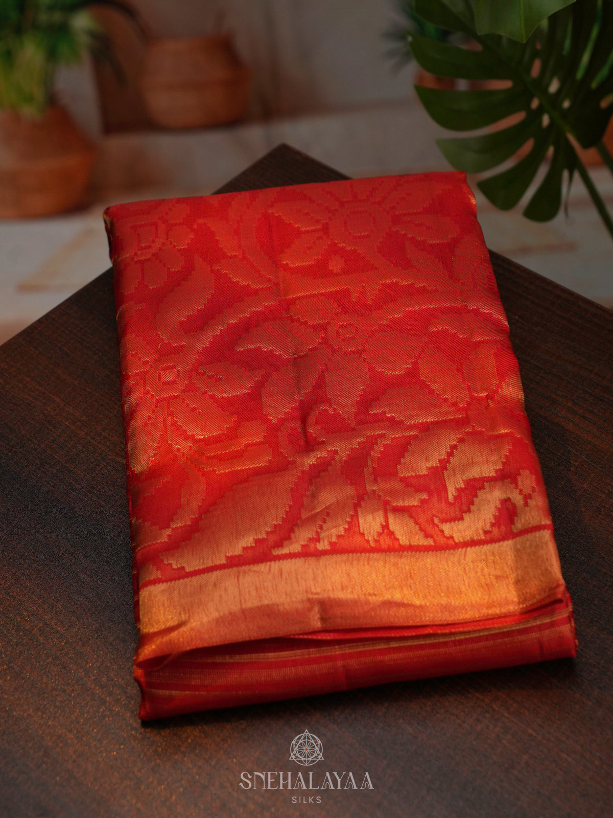 Red Kanjivaram Silk Saree