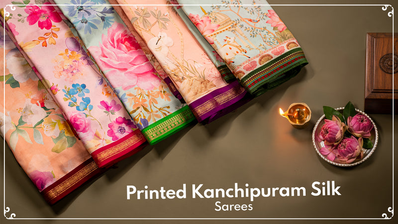 Printed Kanjivarams