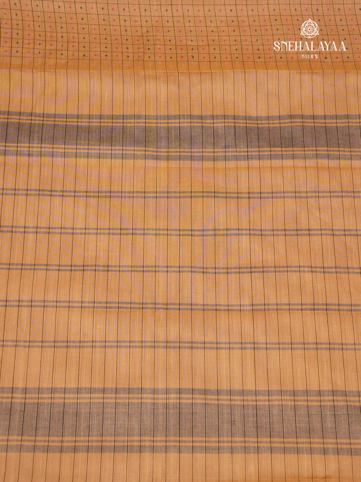 Brown Chettinad Cotton Saree