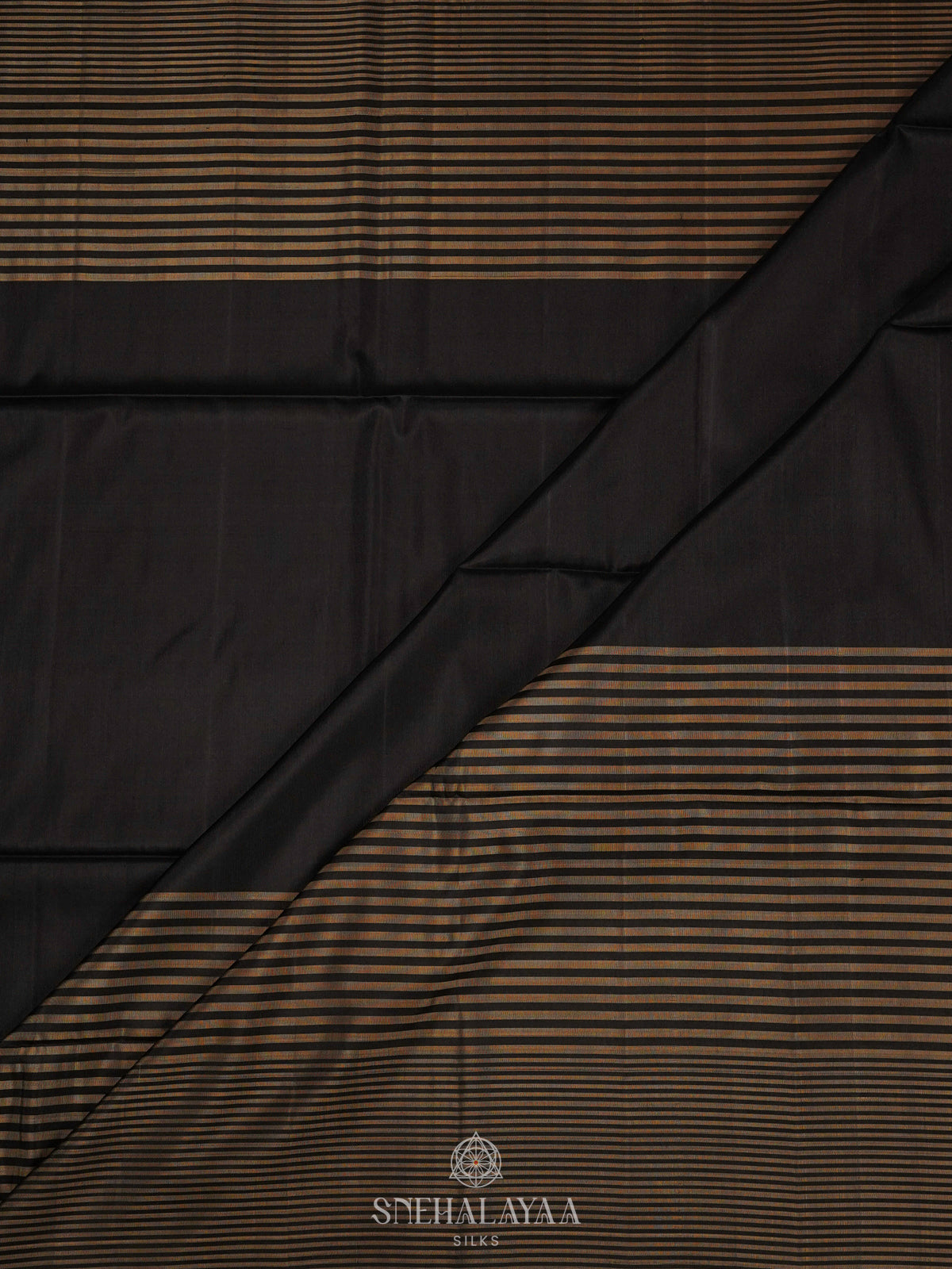 Black Soft Silk Saree