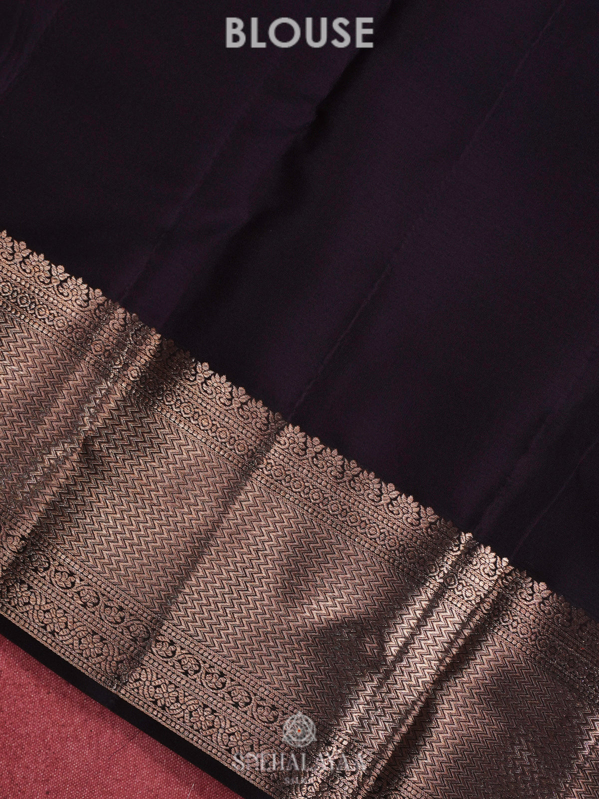 Orange Kanjivaram Silk Saree