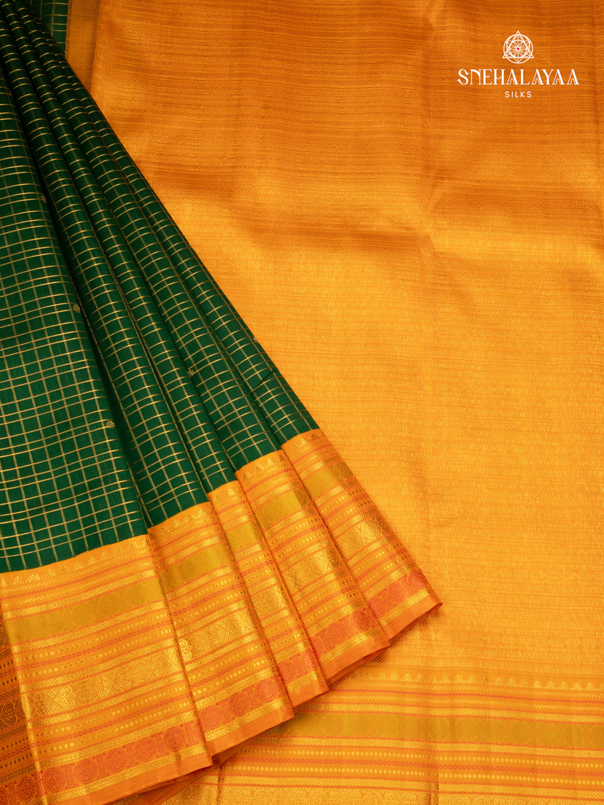 Green Kanjivaram Silk Saree