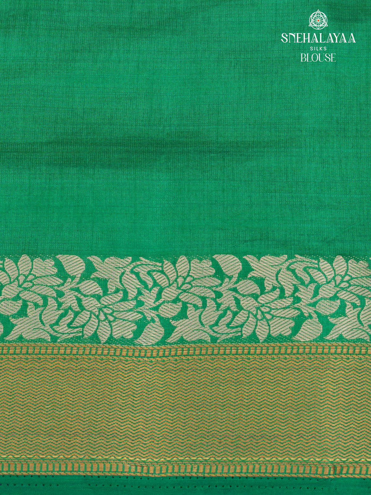 Green Raw Silk Saree