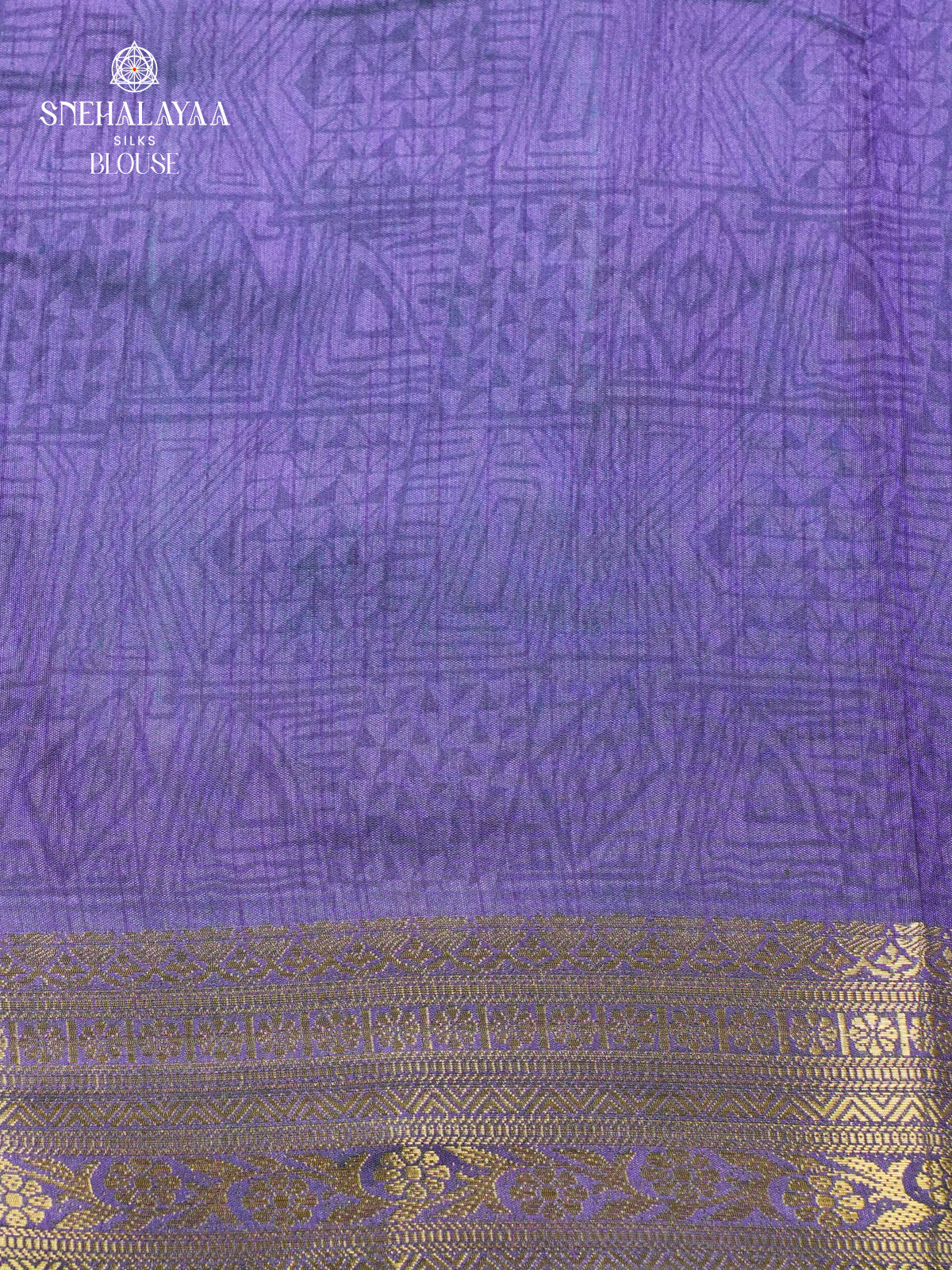 Blue Ikat Saree