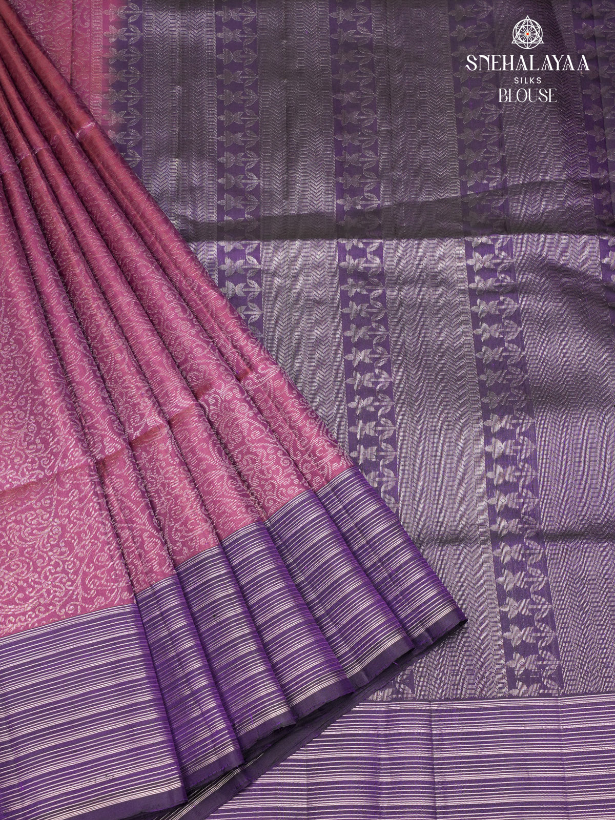 Multicolur Kanjivaram Soft Silk Saree