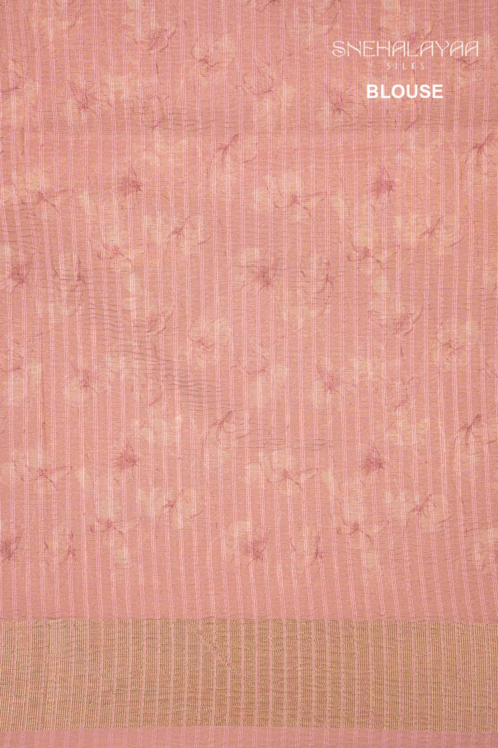 Cream Tissue Crush Saree