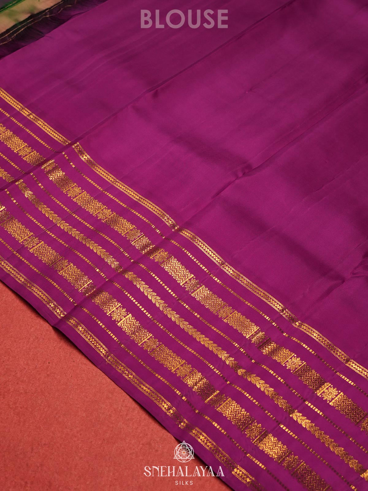 Emerald Green Kanjivaram Silk Saree