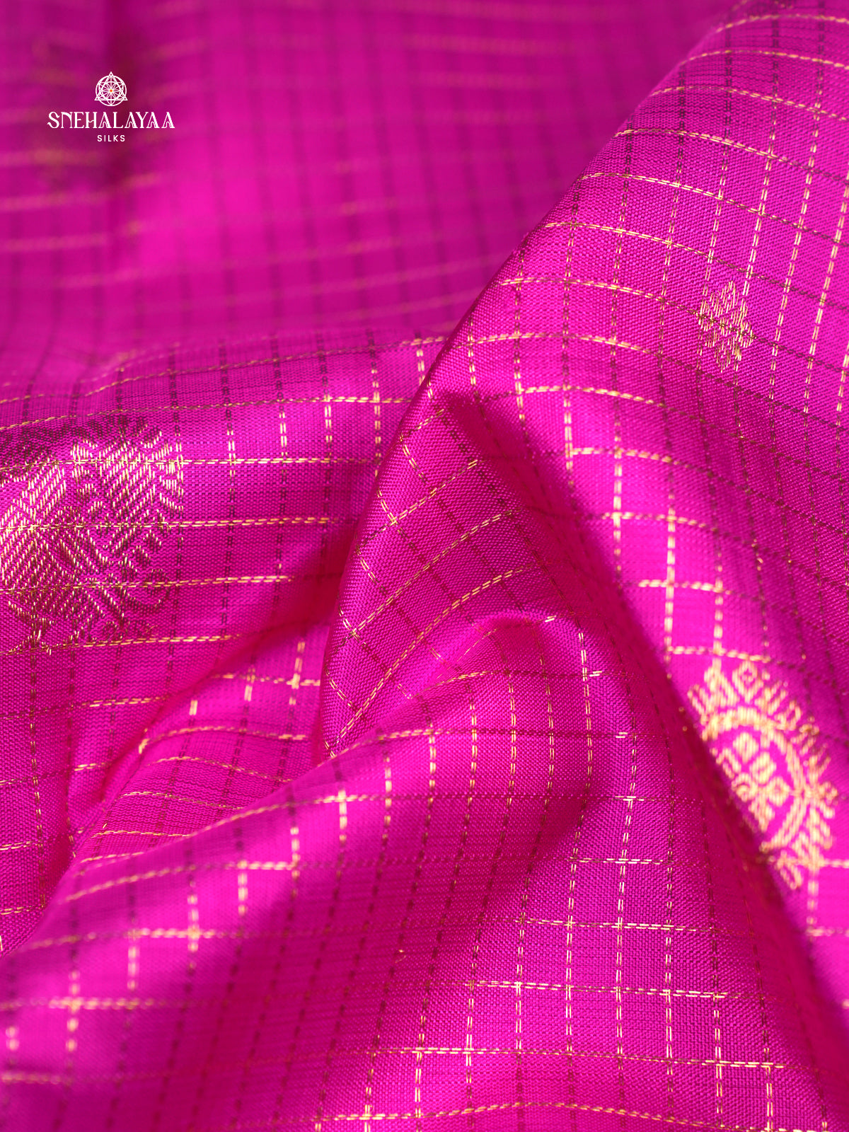 Magenta Kanjivaram Silk Saree
