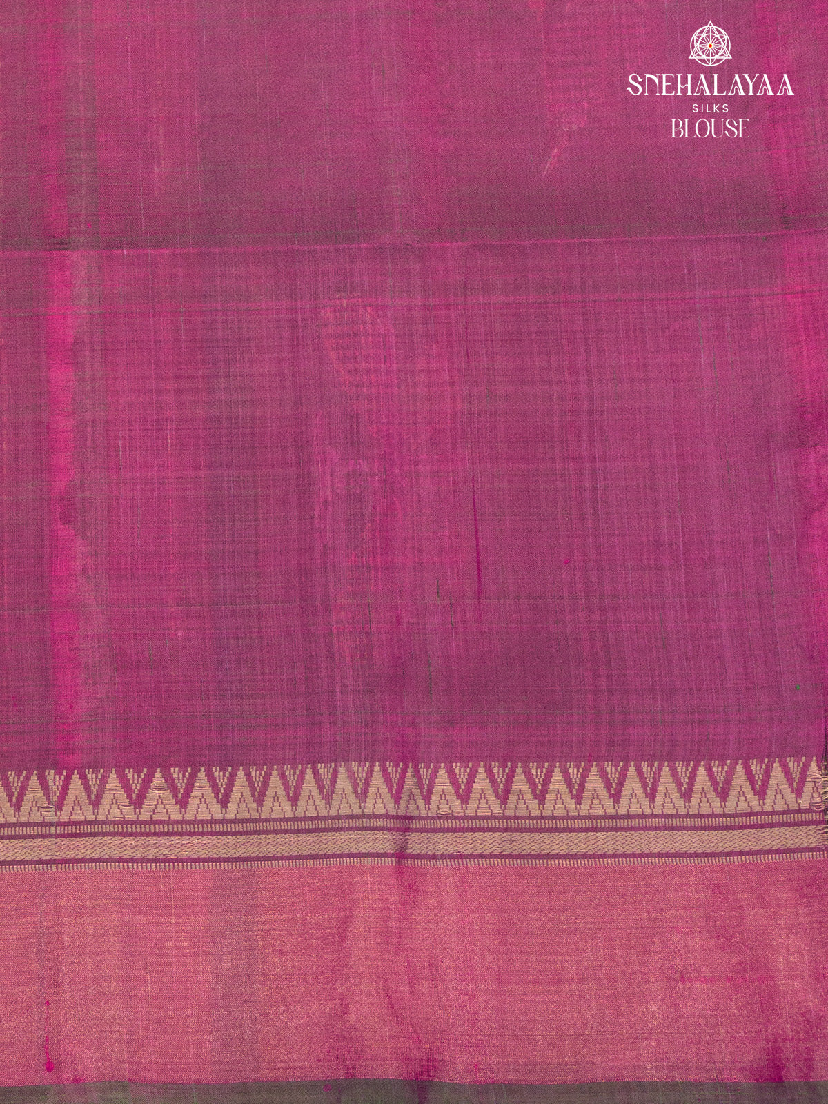 Blue Katan Silk Saree