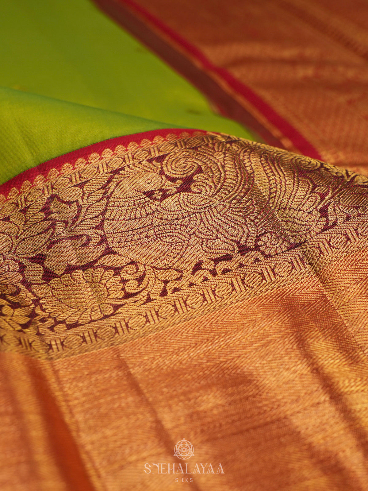 Green Kanjivaram Silk Saree