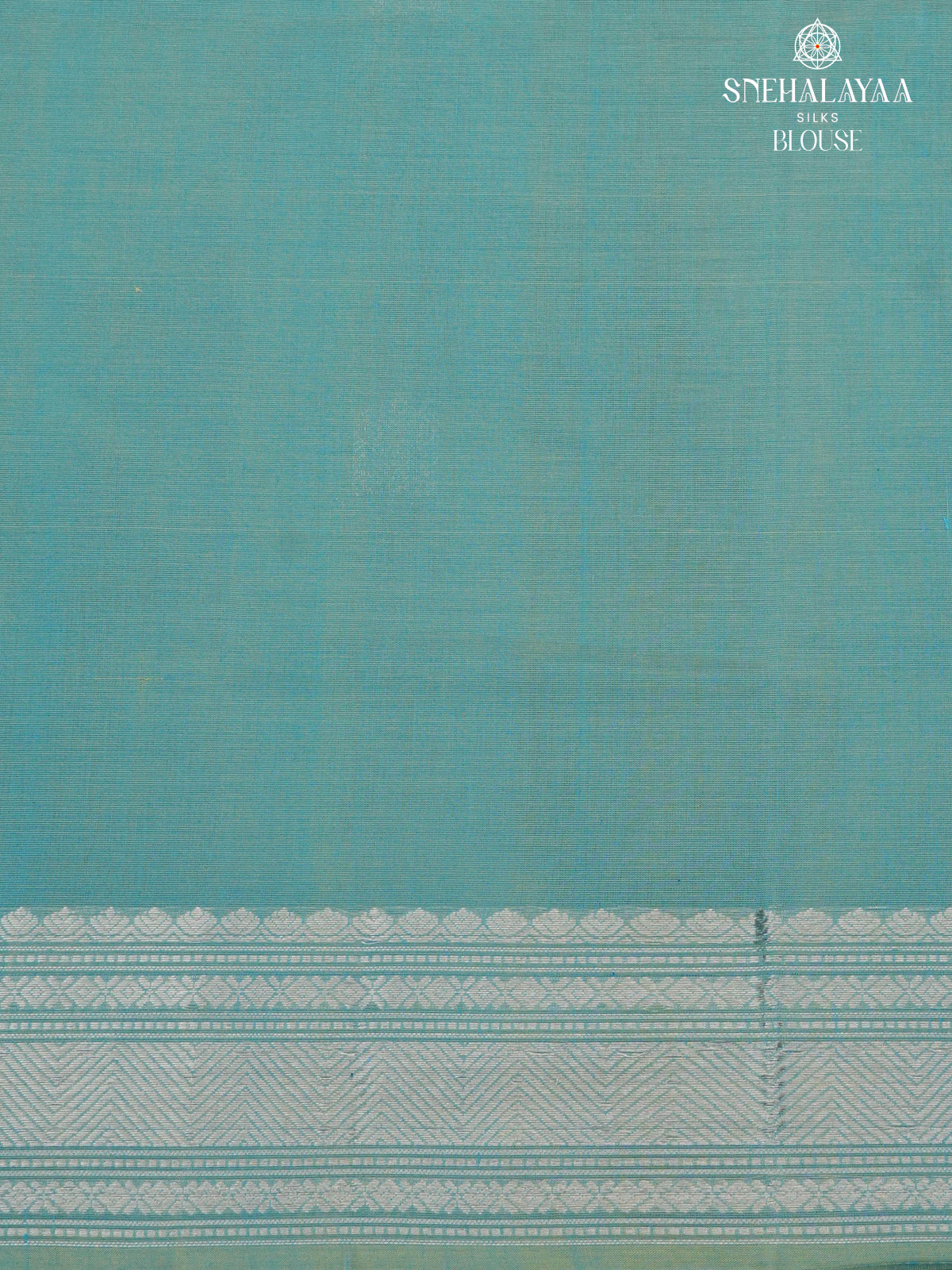 Pale Blue Venkatagiri Cotton Saree