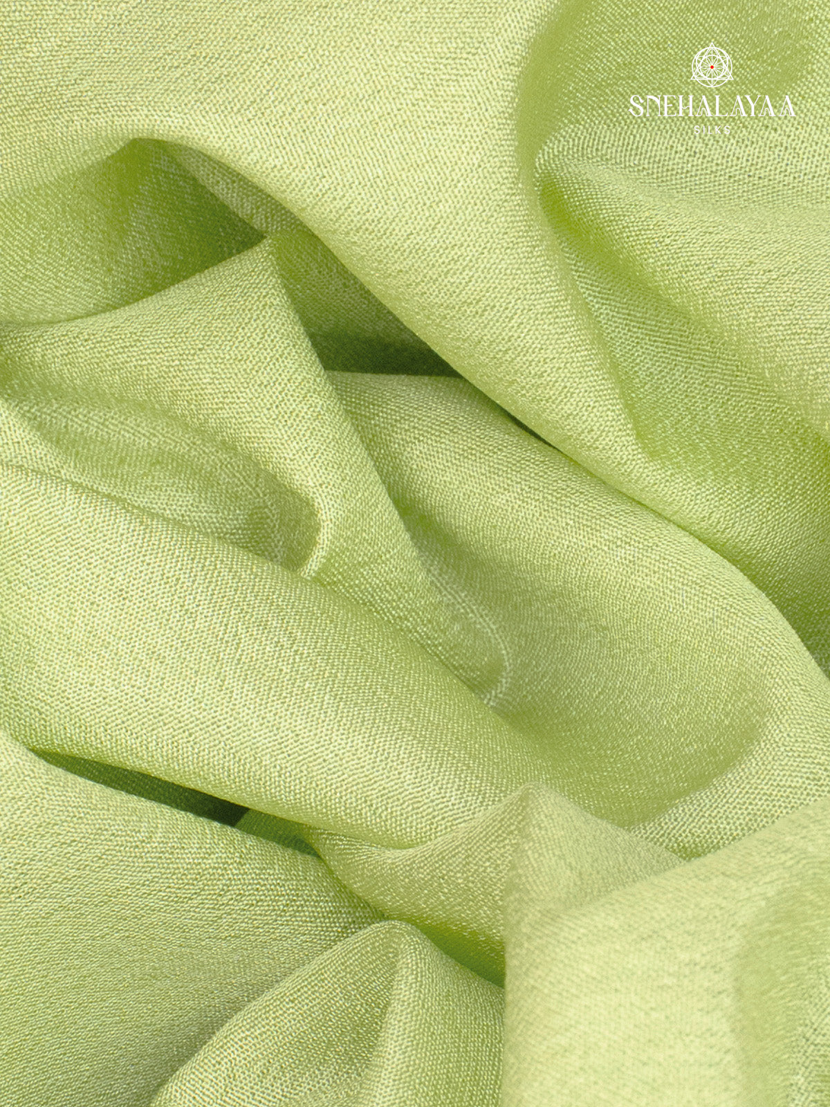 Pista Green Mysore Silk Saree