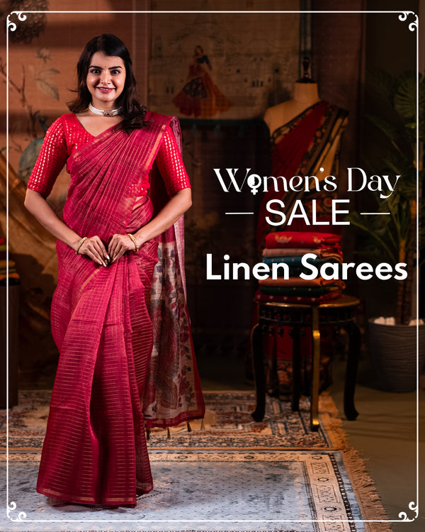 Linen Sarees