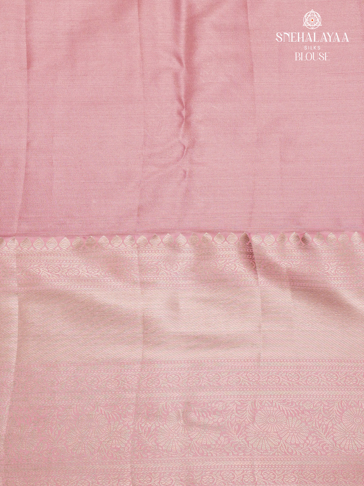 Pale Pink Art Silk Saree