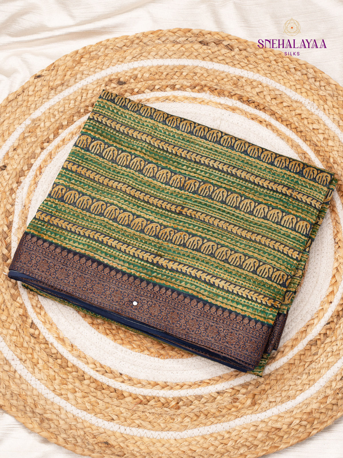 Light Green Chanderi Saree