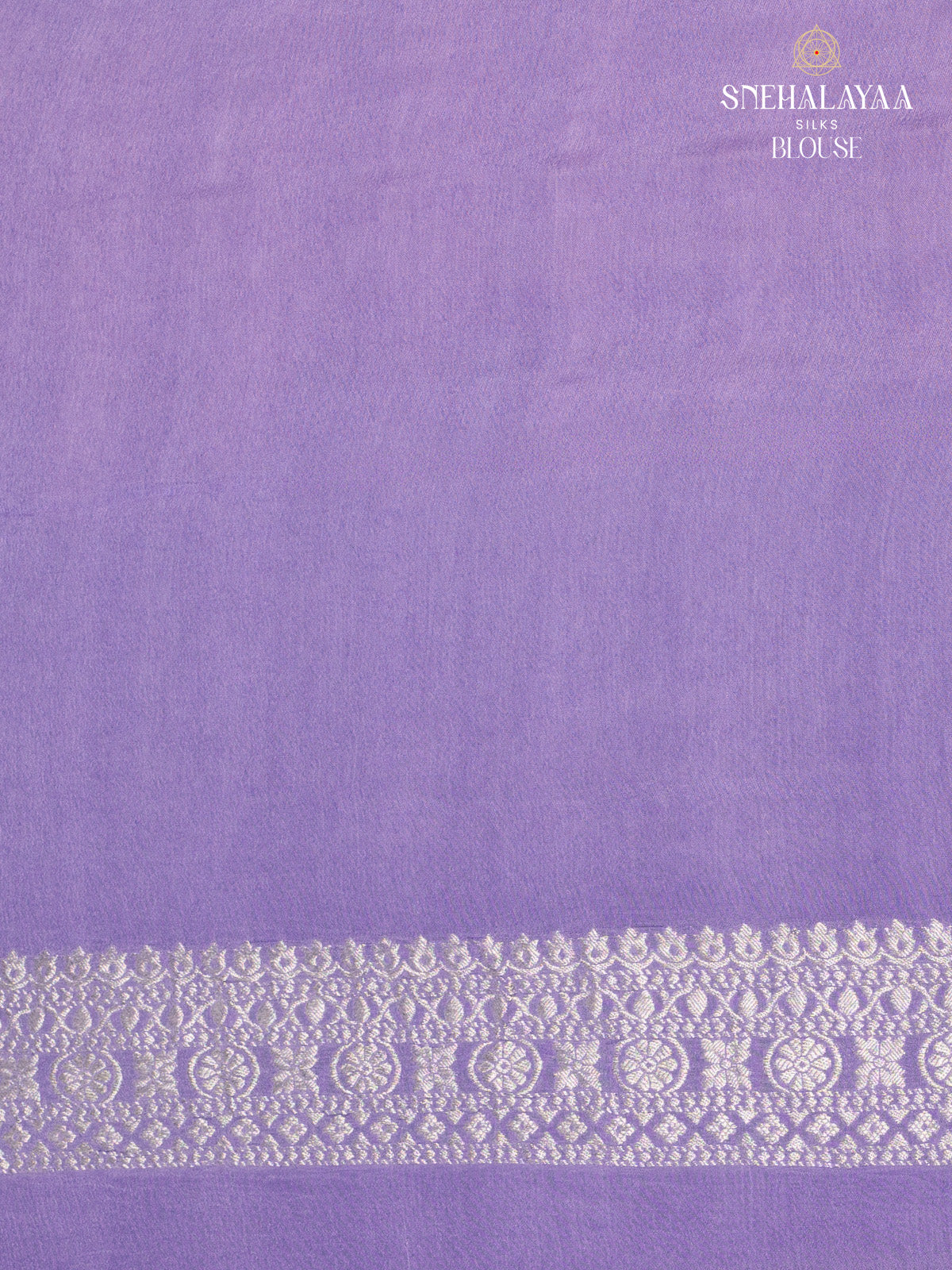 Light Blue Banaras Crepe Silk Saree