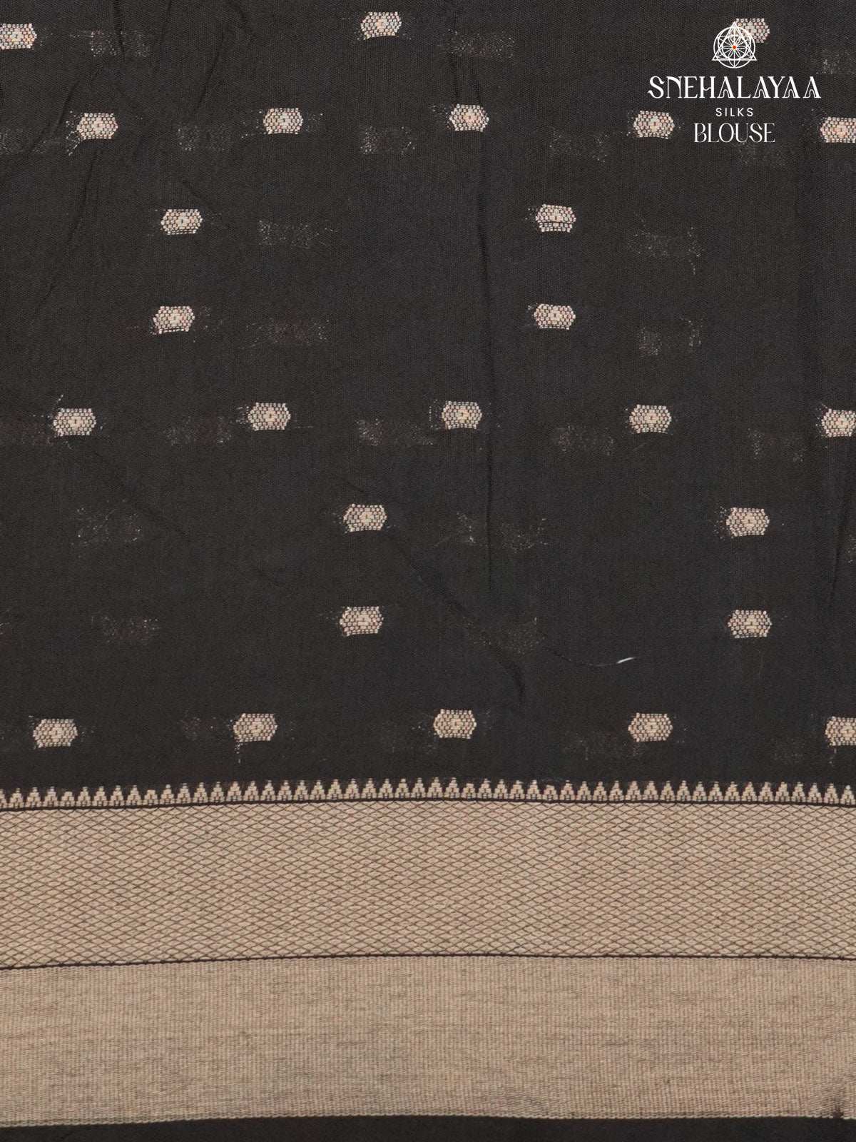 Ash Grey Chanderi Saree