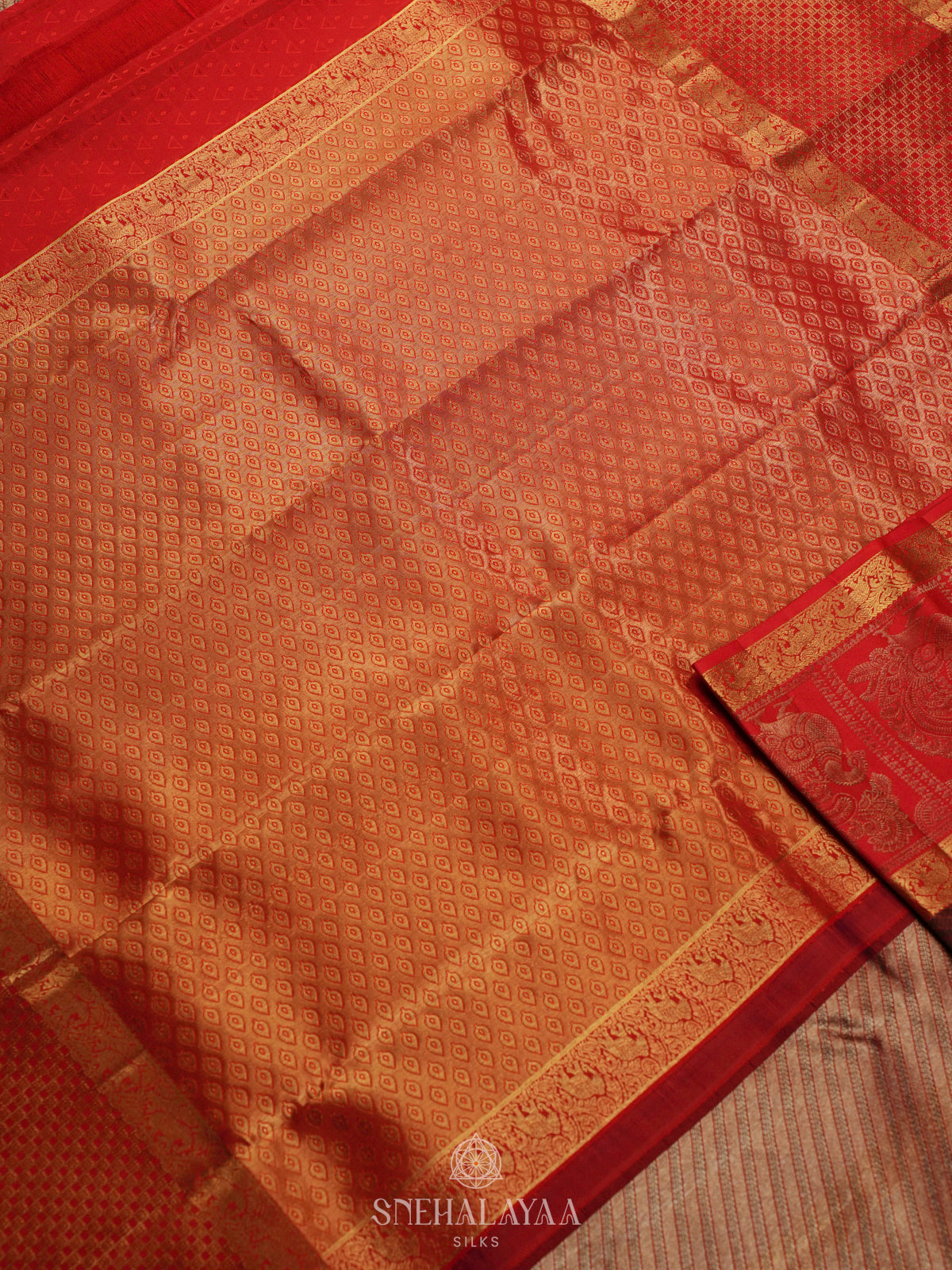 Black Kanjivaram Silk Saree