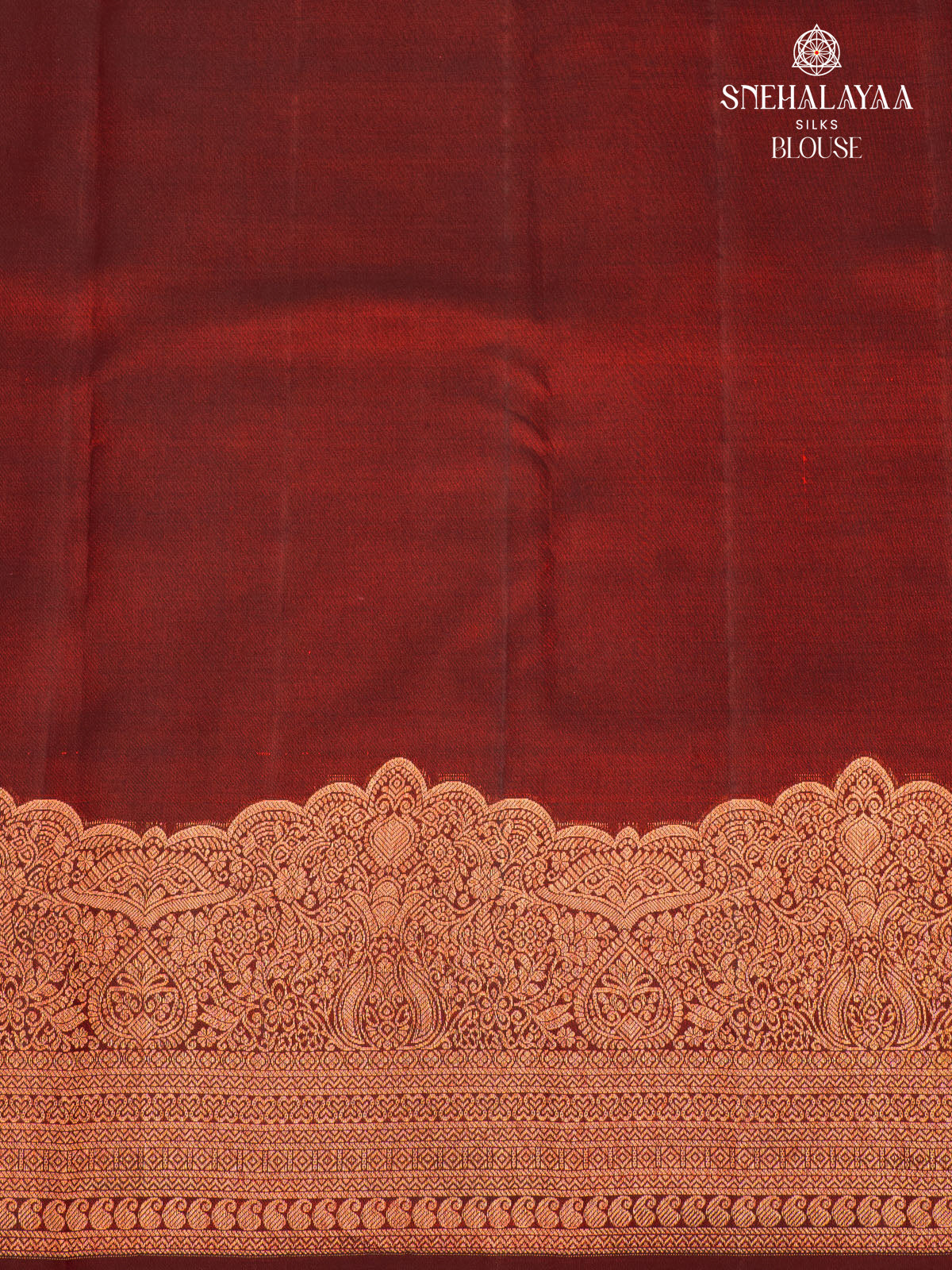 Maroon Kanjivaram Silk Saree