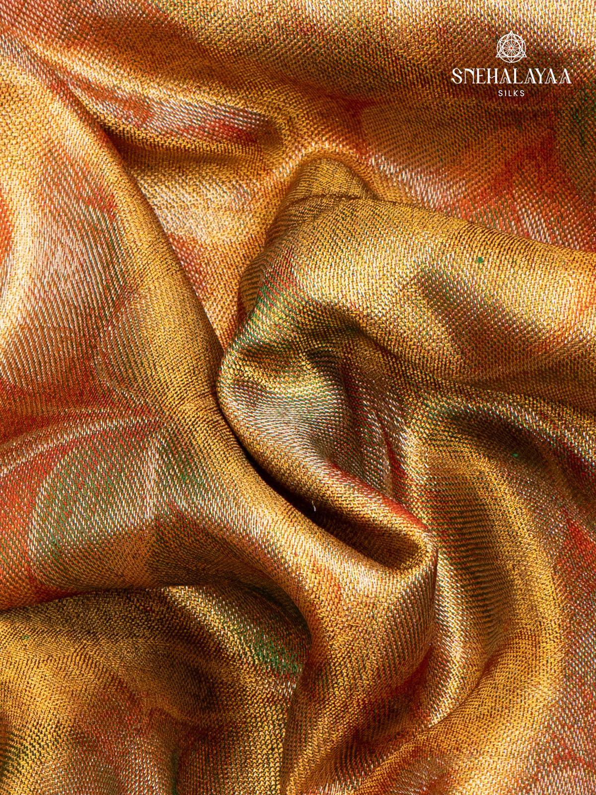 Peach Kanjivaram Silk Saree