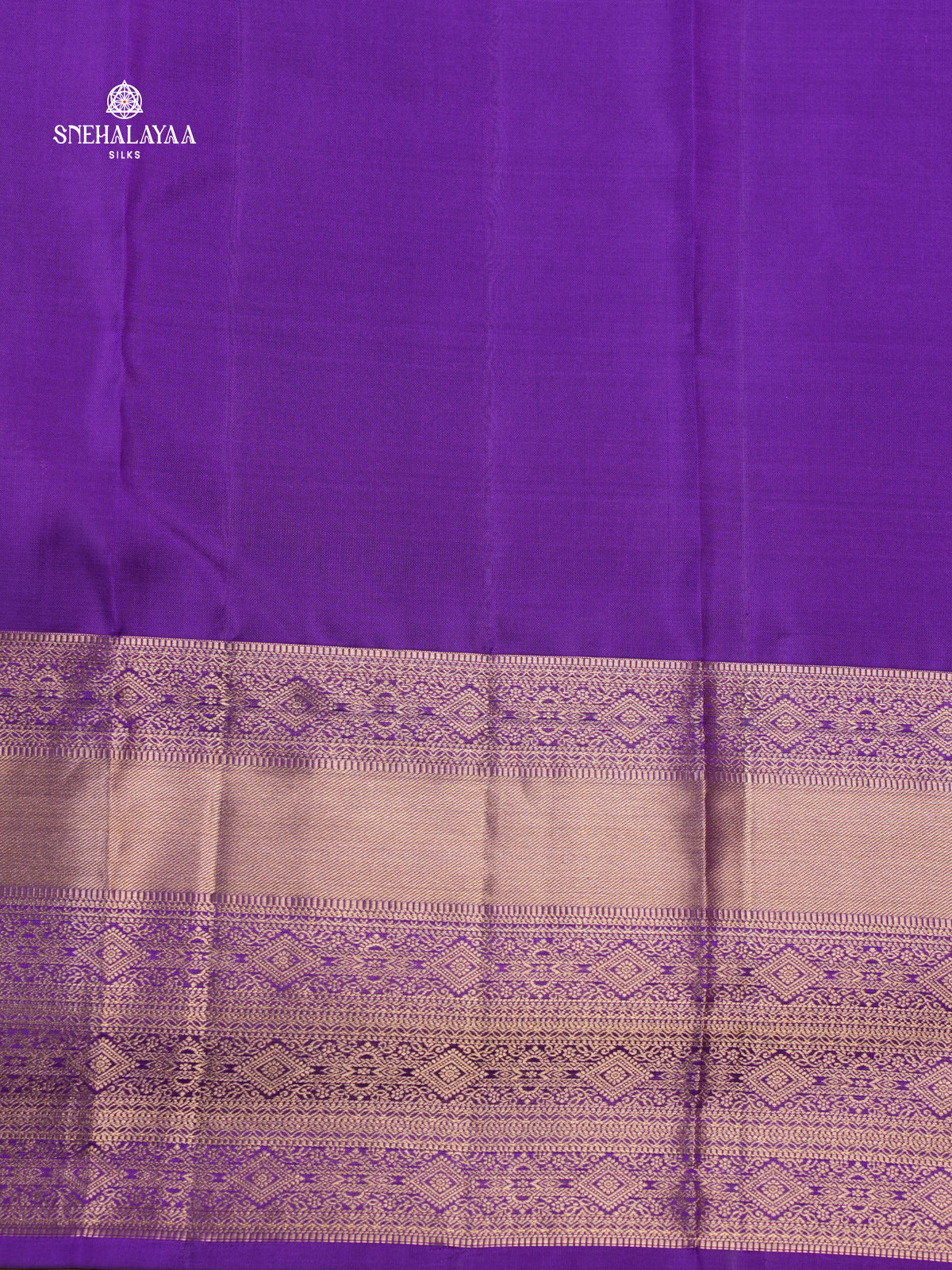 Rani Blue Kanjivaram Silk Saree