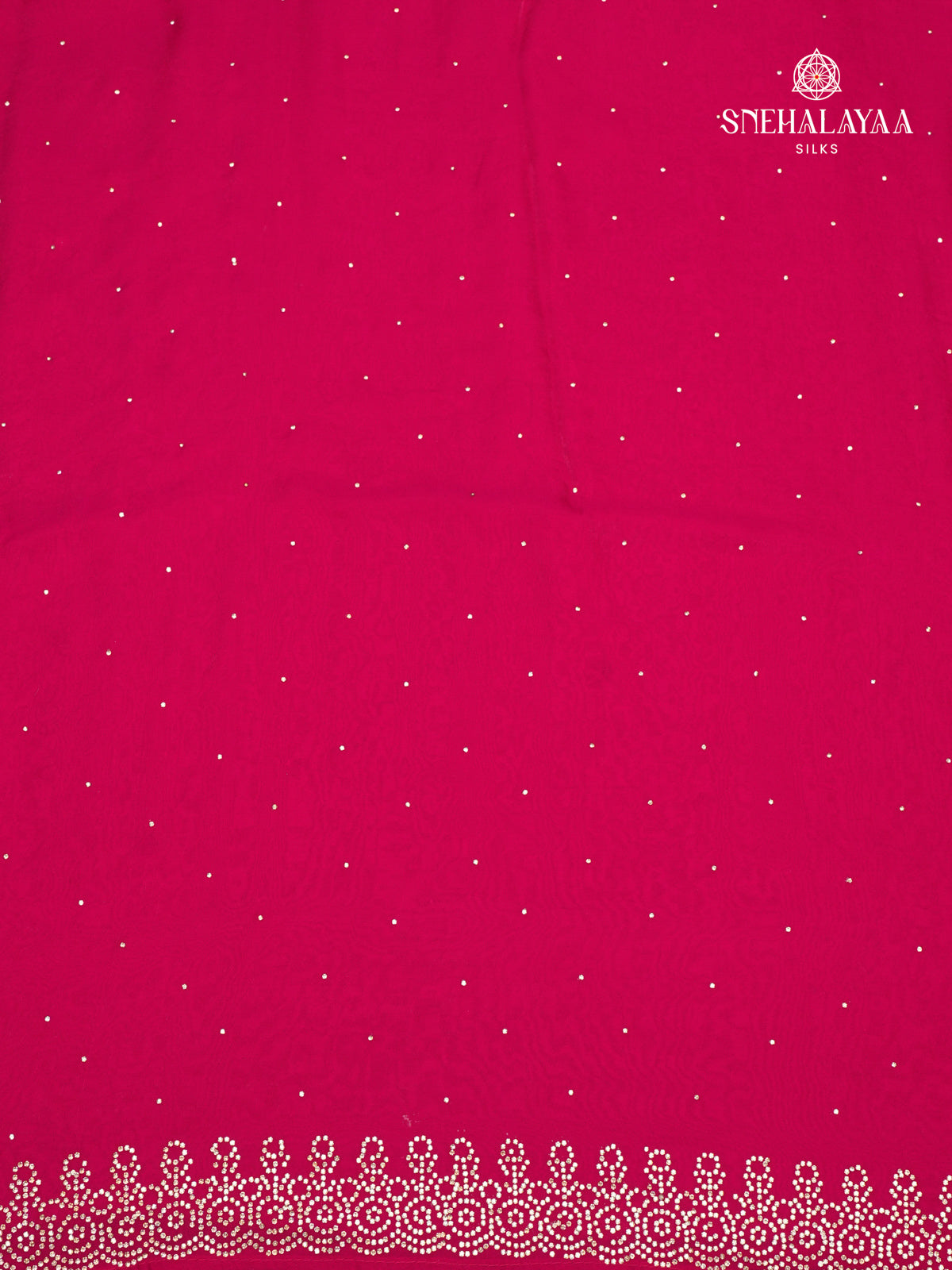 Rani Pink Designer Saree