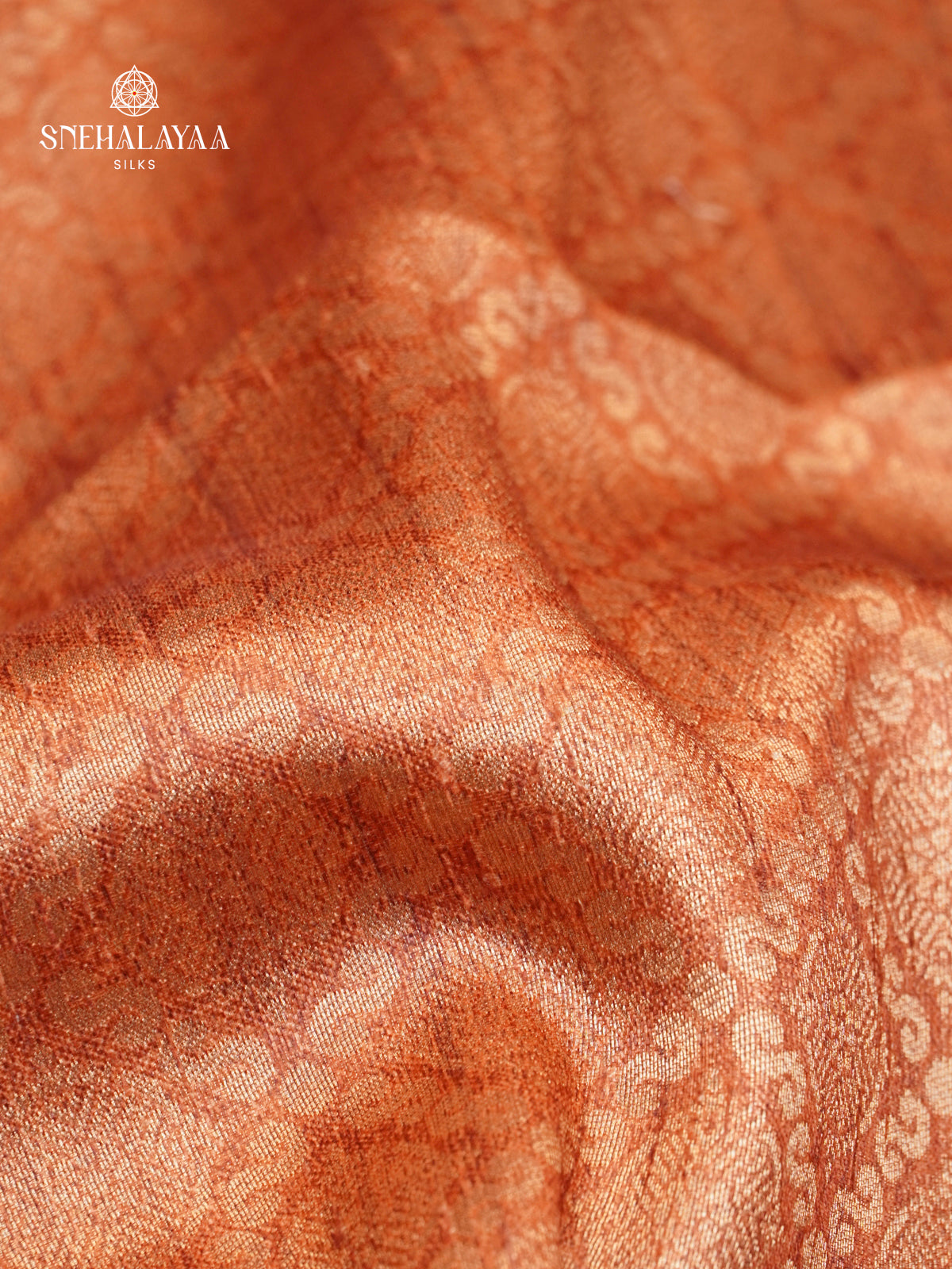 Orange Banaras Saree