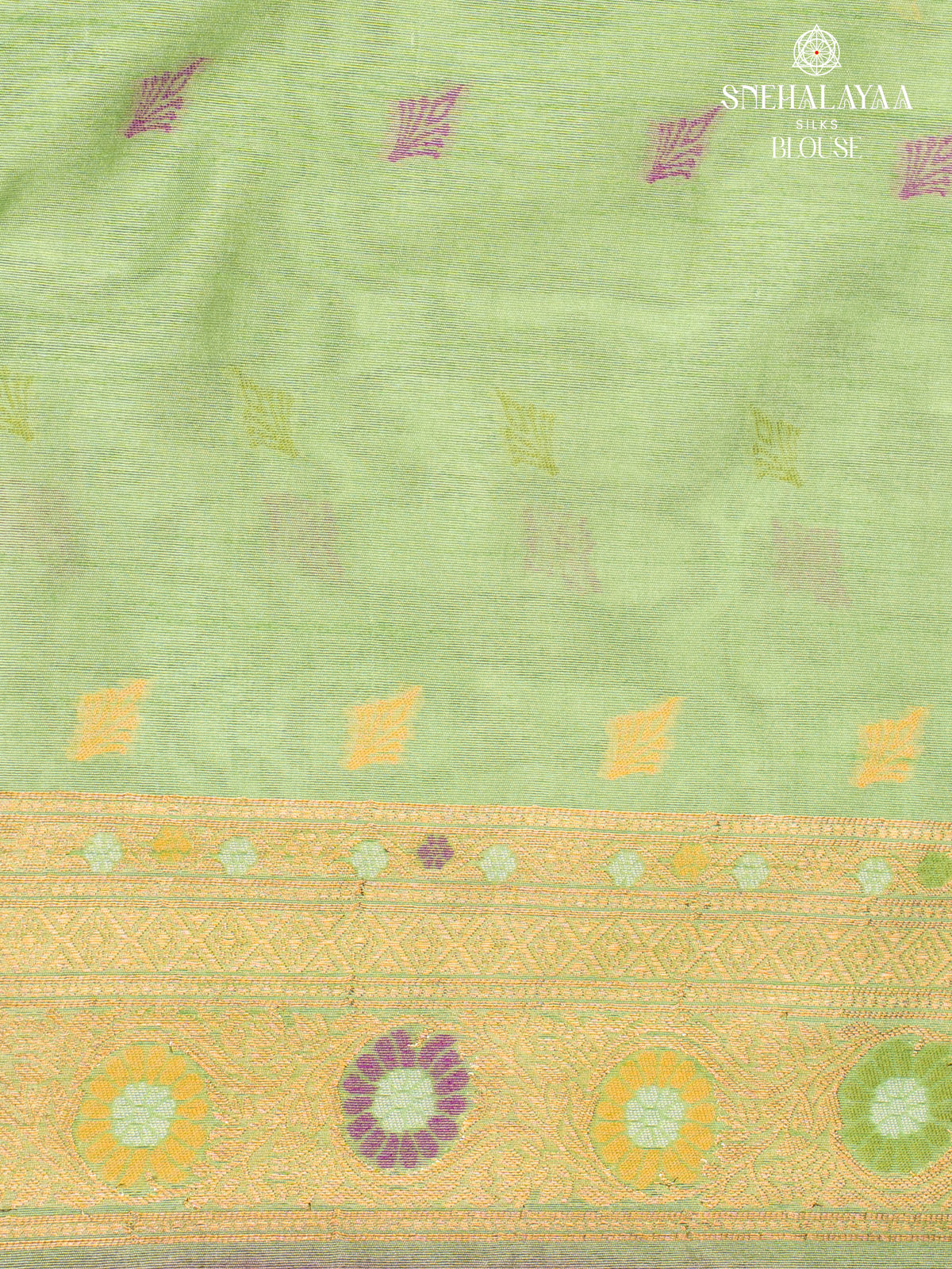 Purple Ikat Silk Saree