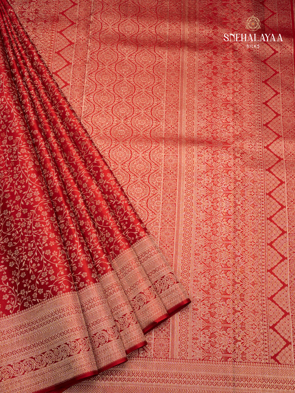 Maroon Kanjivaram Silk Saree