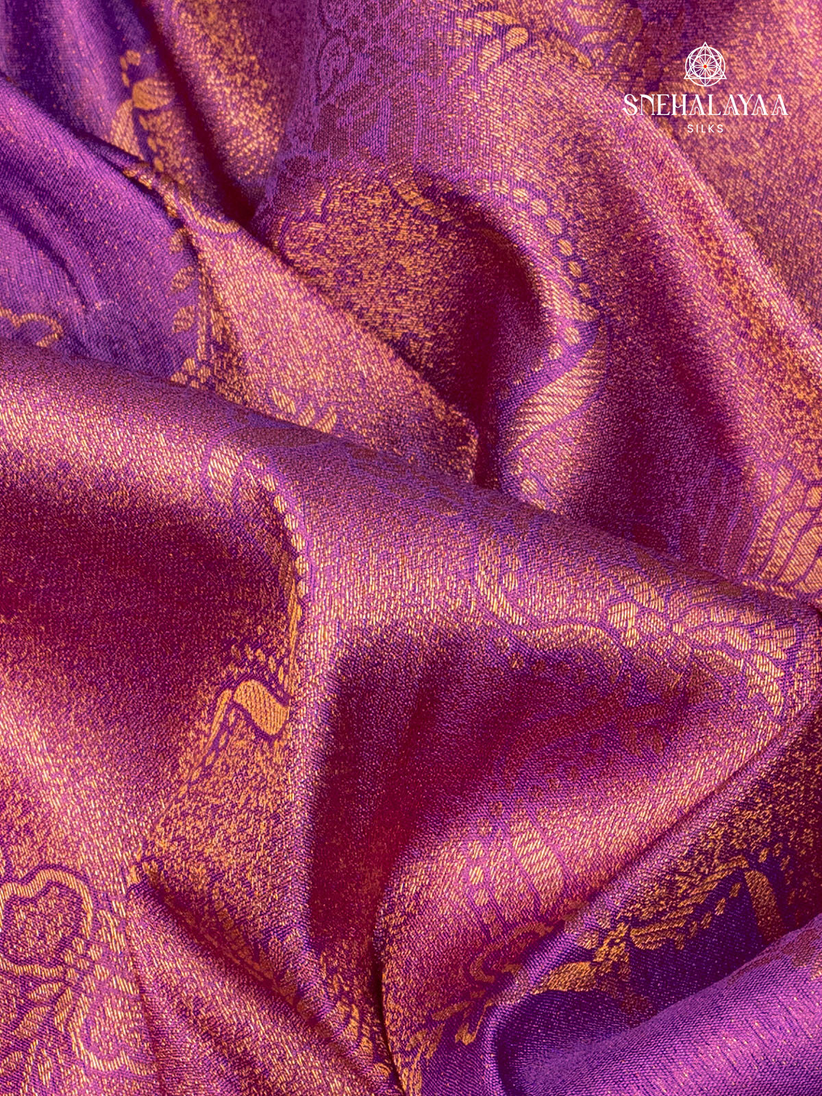 Purple Soft Silk Saree