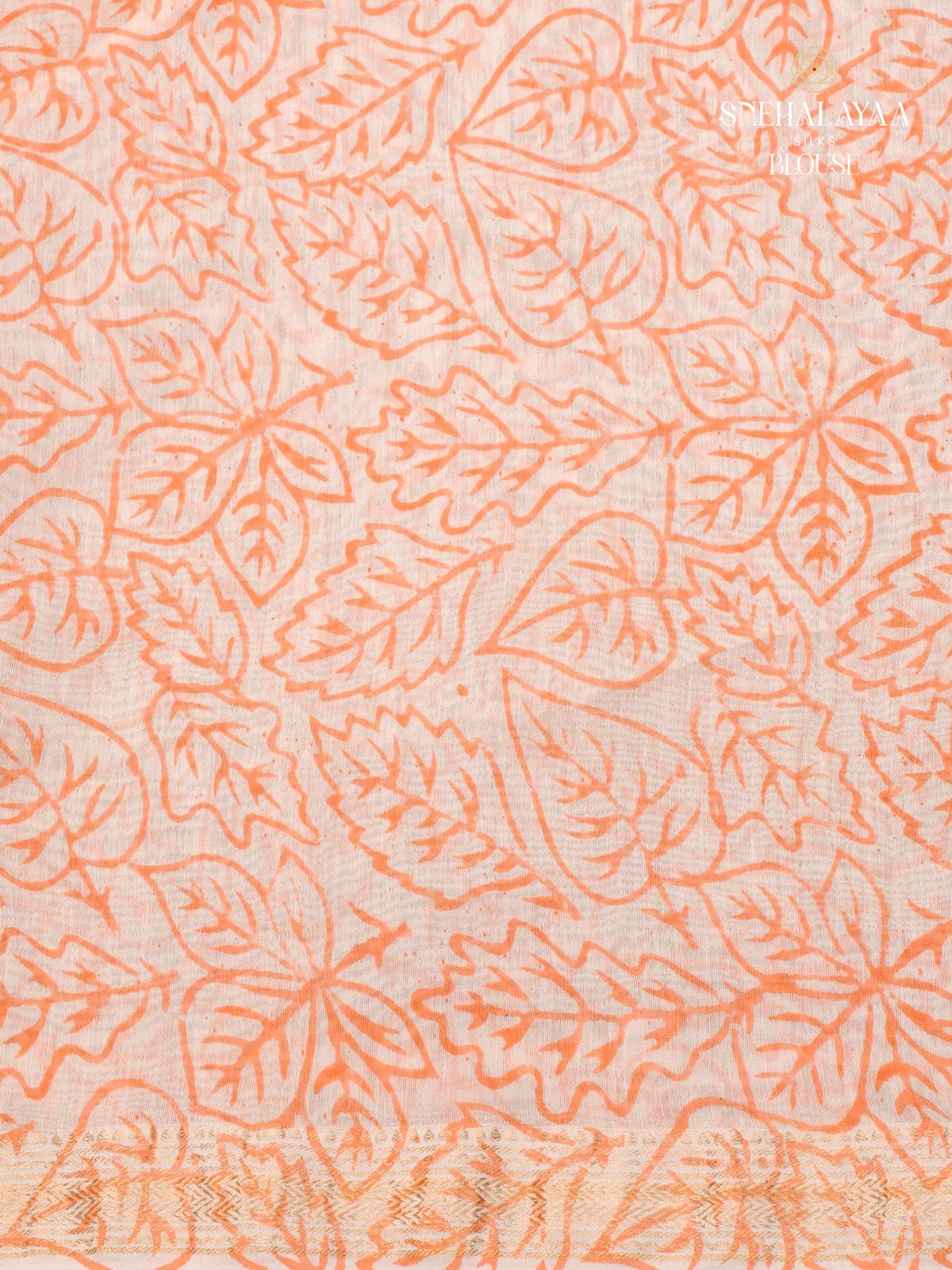 Brown Chanderi Saree